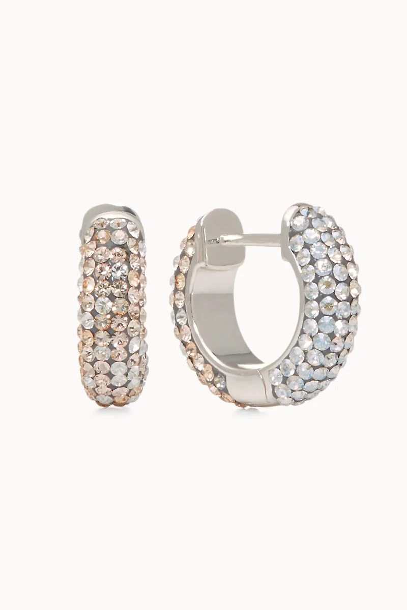 Sparkle Reversible Hoop Earrings - Dancing Queen