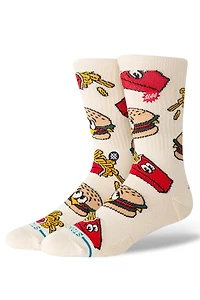 Combo Meal Crew Sock