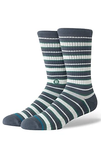 Signature Stripe Crew Sock