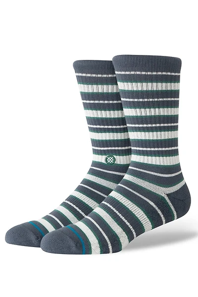 Signature Stripe Crew Sock