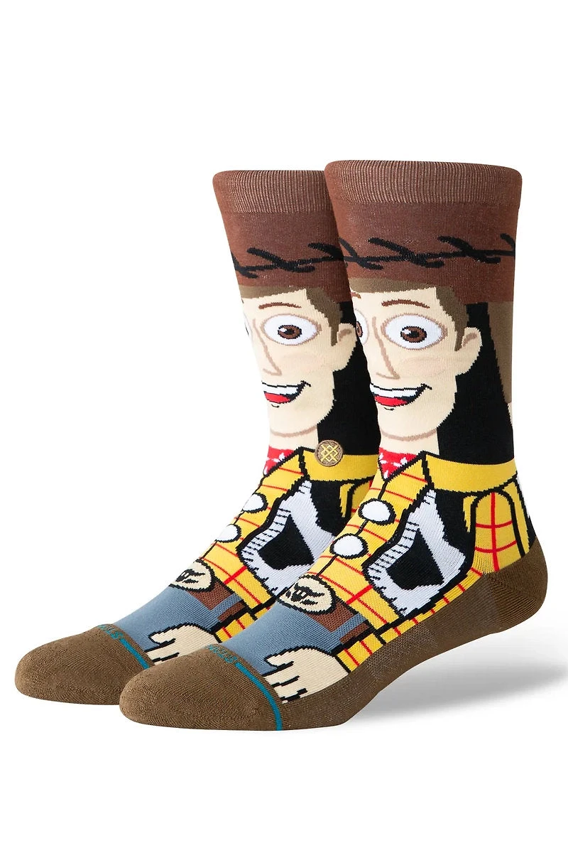 Toy Story x Stance Woody Crew Sock