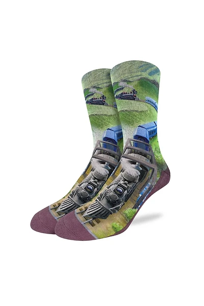Steam Locomotive Sock