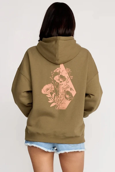 Stone Art Up Hoodie