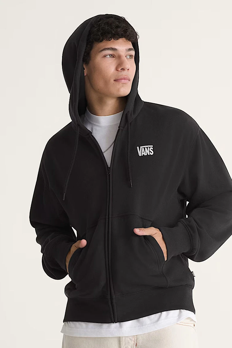Stretch Logo Full Zip Hoodie