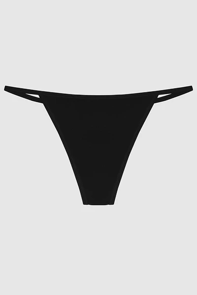 String Thong - Black