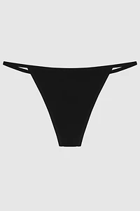 String Thong - Black