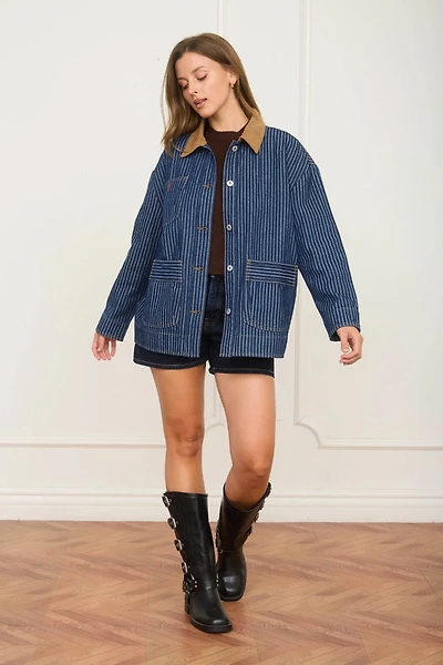 Striped Barn Jacket