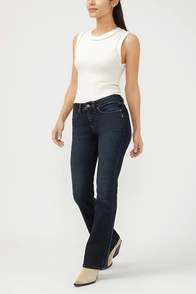 Suki Mid Rise Bootcut Luxe Stretch Jeans