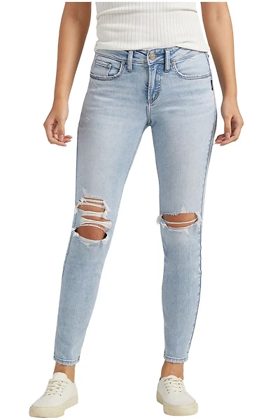 Suki Mid Rise Skinny Jeans