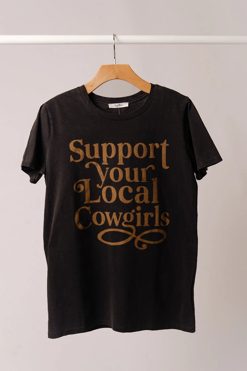 Support Cowgirls Tee