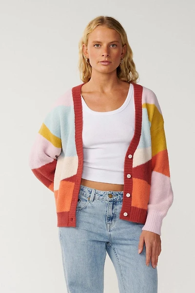 Surf Revival Jacquard Cardi