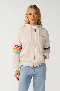 Surf Revival Relaxed Zip Hoodie