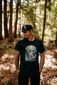 Surfing Sasquatch Tee