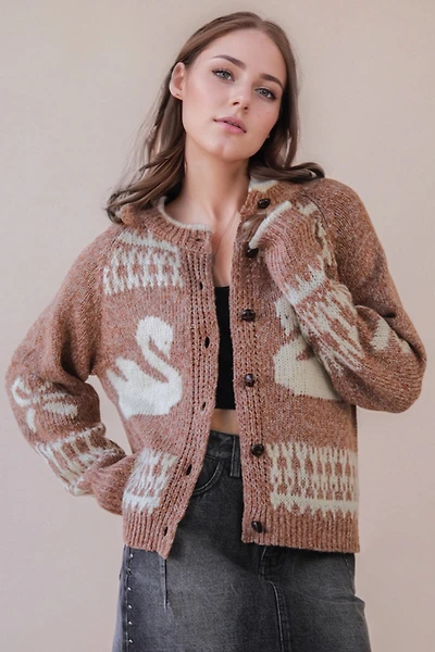 Swan Cardigan
