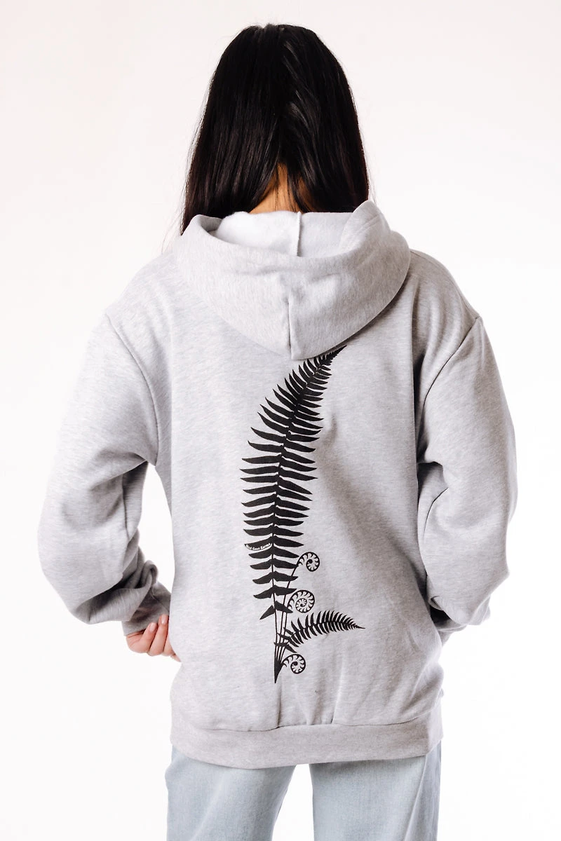 Sword Fern Zip Hoodie