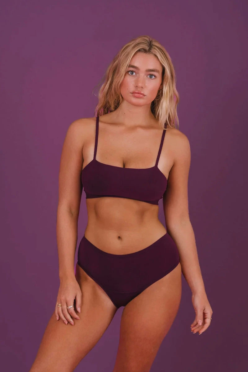 Tata Bralette - Plum