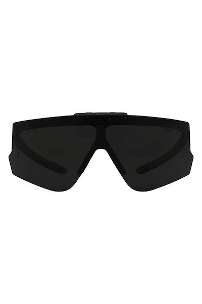 The Blacking Out Flip-Offs 2.0 Wide Sunglasses