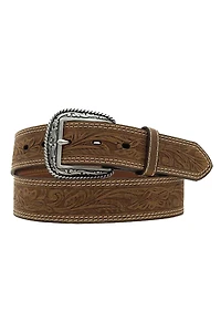 Tooled Double Stitch Belt