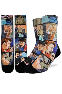 Trailer Park Boys Comic Strip Sock