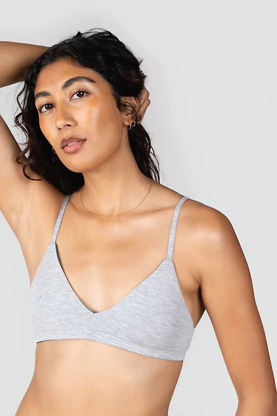 Triangle Bra - Grey