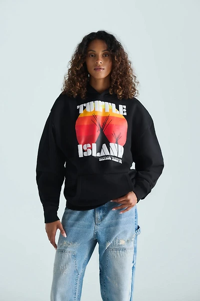 Unisex Turtle Island Hoodie
