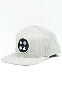 Unisex 4 Icon Snapback