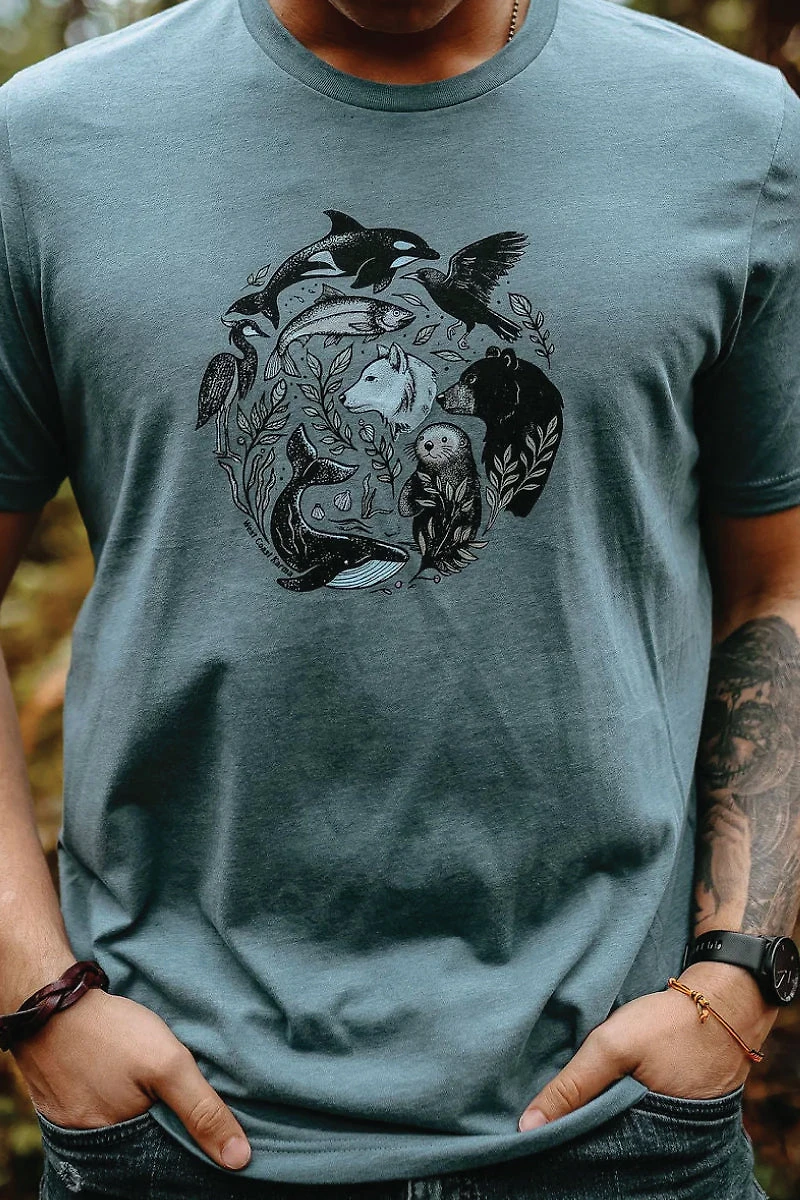 Unisex Nature Circle Tee