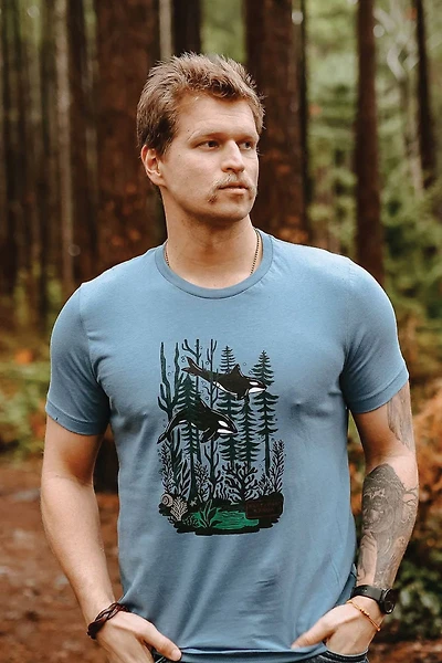 Unisex Orca Forest Tee