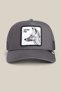 Unisex Silver Foxxx Trucker Hat