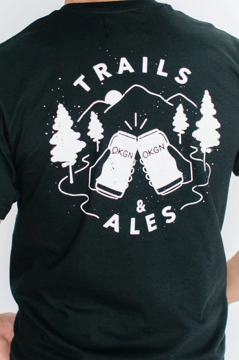 Unisex Trails and Ales Tee