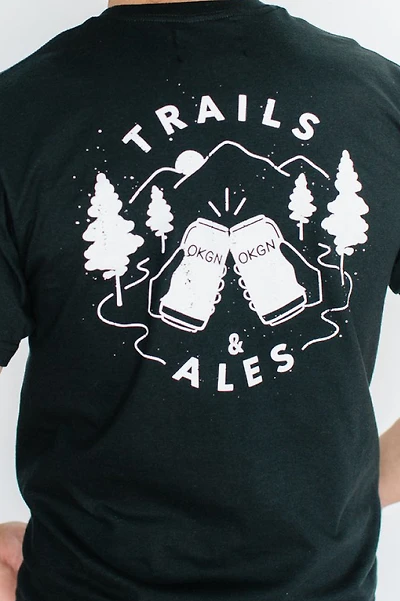 Unisex Trails and Ales Tee