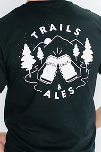 Unisex Trails and Ales Tee