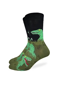 Velociraptor Hiding Sock