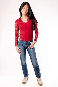 Wedgie Straight Fit Jeans