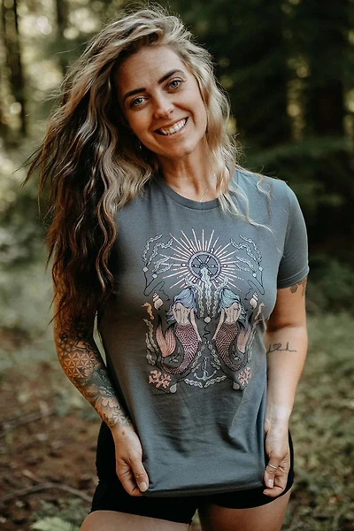 Double Mermaids Tee