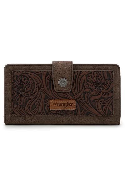 Western Floral Wallet