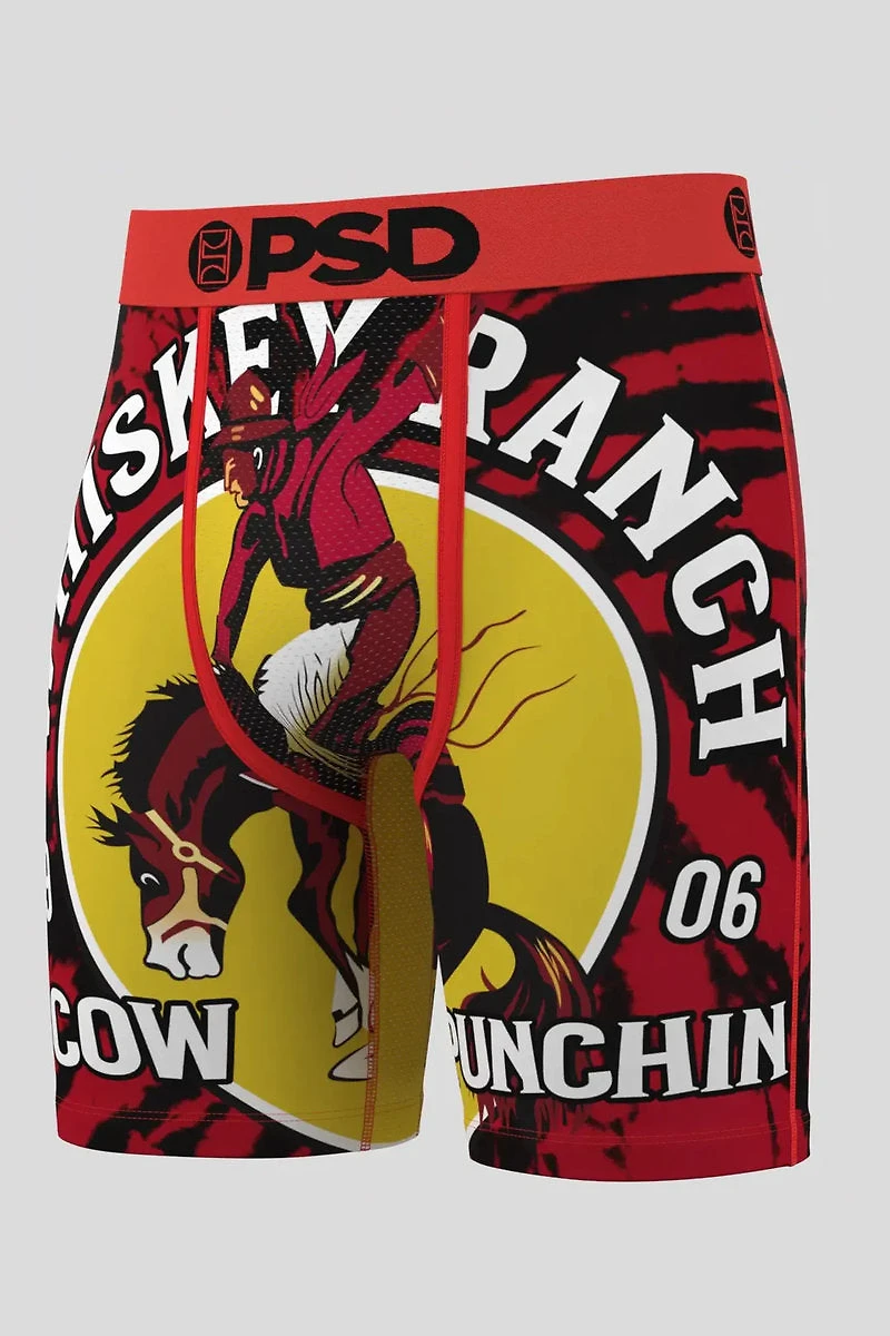Whiskey Bent Cowpunchin' Boxer Brief