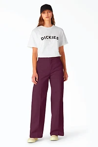 Wide Leg Work Pants