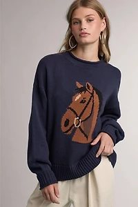 Horsehead Crew Sweater