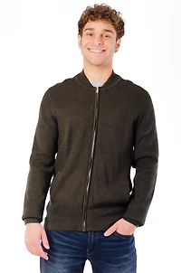 Zip Knit Cardigan