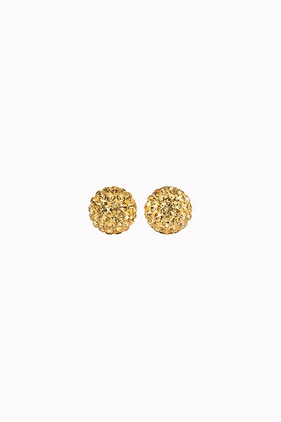 8mm Sparkle Ball Earrings