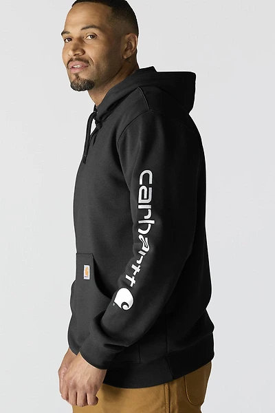 Logo Sleeve Hoodie