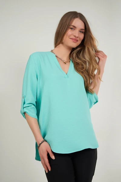 Blouse à manches trois-quarts - ARIS-S26 (R-B2)
