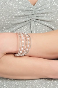 Bracelet multi-rangs avec perles - C1154 - VENTE FINALE