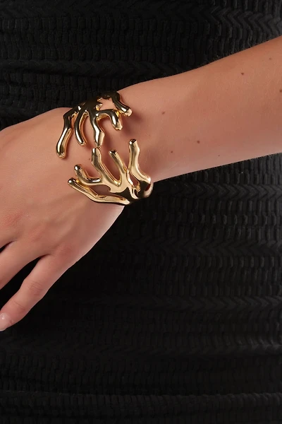 Bracelet doré original à branches - C1231 - VENTE FINALE