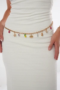 Ceinture chaîne à breloques - B824