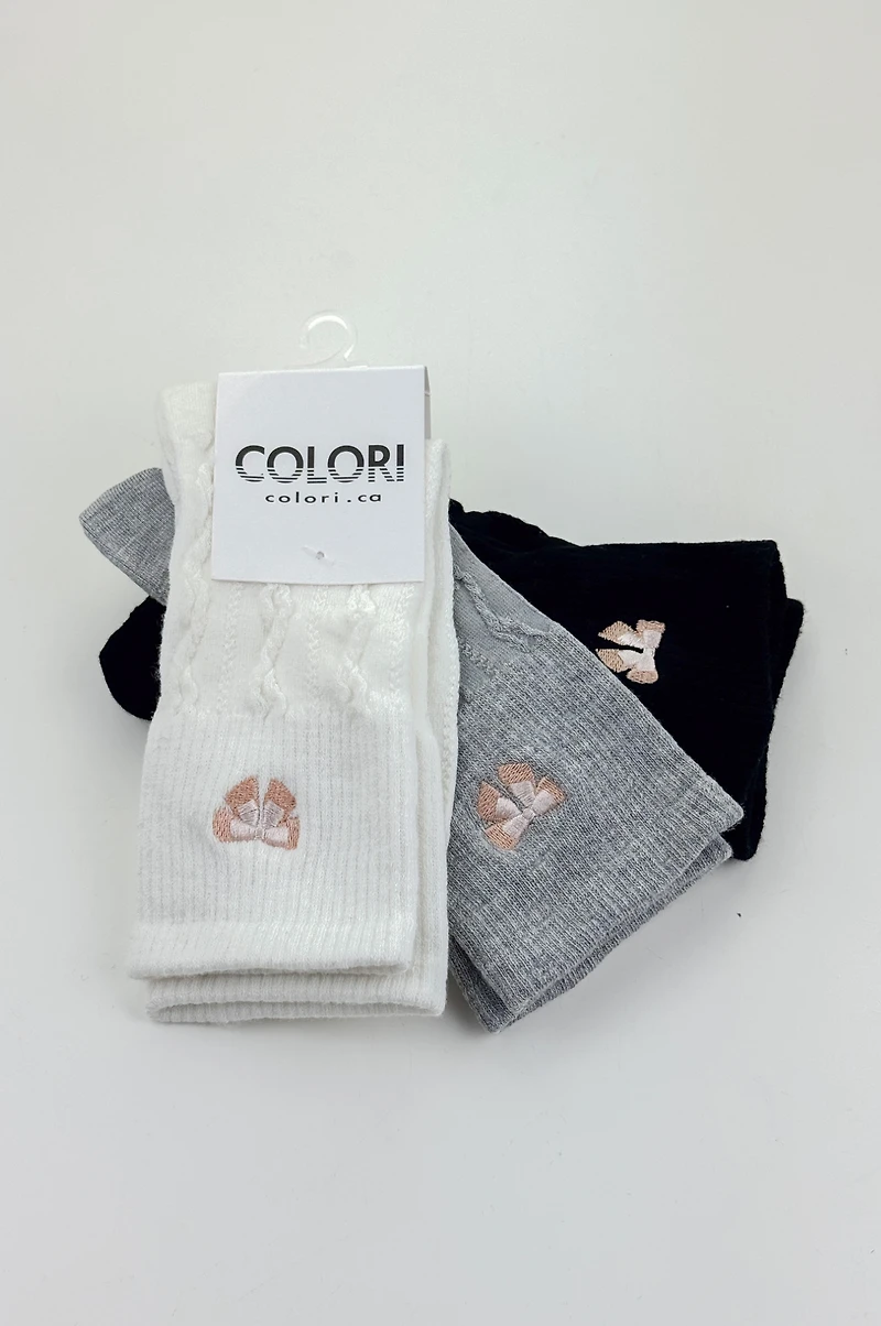 Paquet de chaussettes texturées - C1149 - (E-A2) - VENTE FINALE