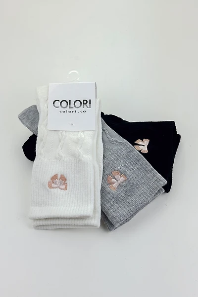 Paquet de chaussettes texturées - C1149 - (E-A2) - VENTE FINALE