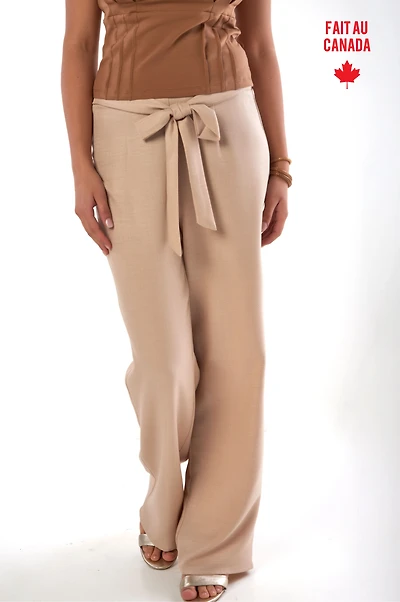 Tie-waist pants - PONI2 (R-B5)