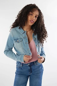 Veste courte en denim - EJ2056 (E-C8)